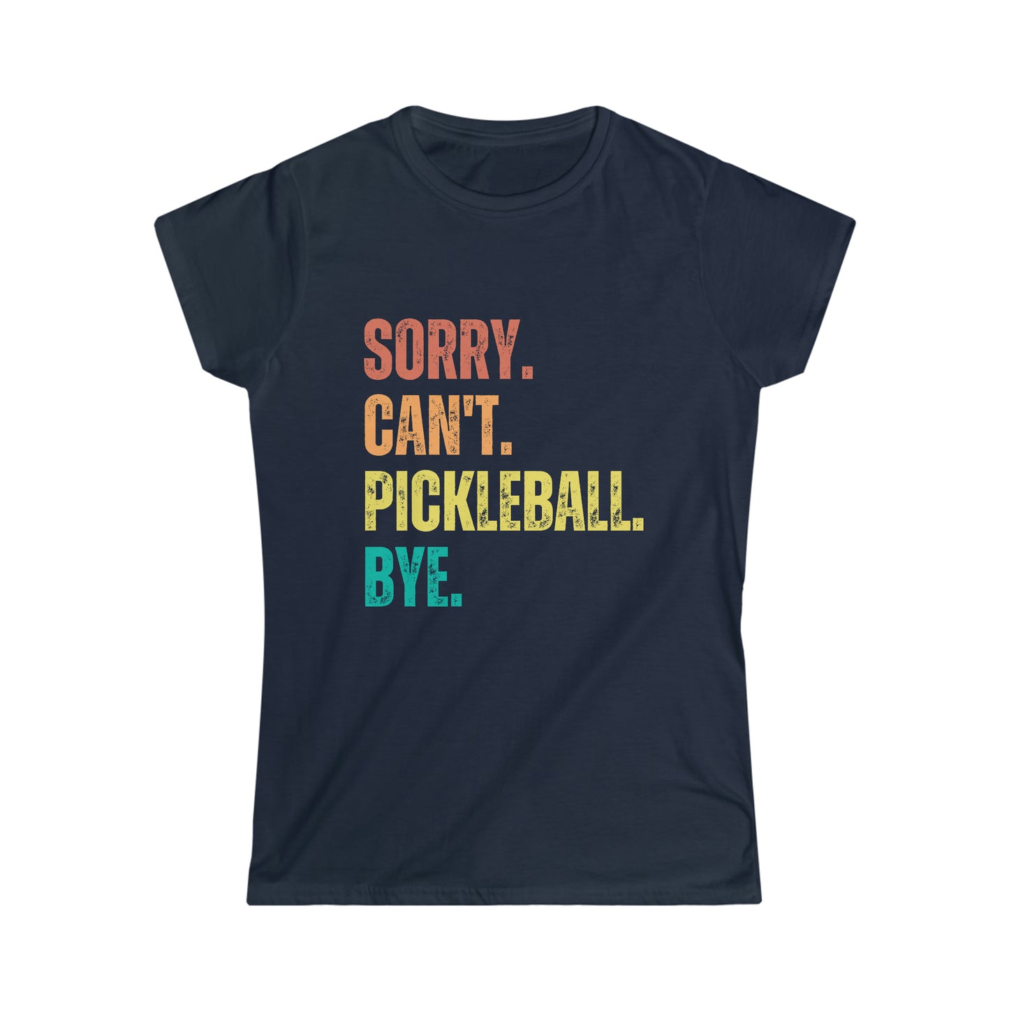 Sorry. Can't. Pickleball. Bye.