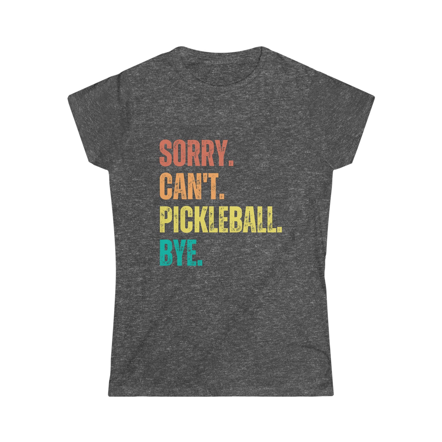 Sorry. Can't. Pickleball. Bye.