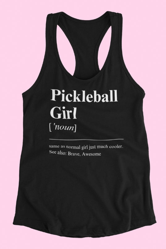 Pickleball Girl [ 'noun]