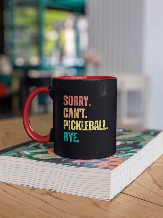 Sorry. Can't. Pickleball. Bye.