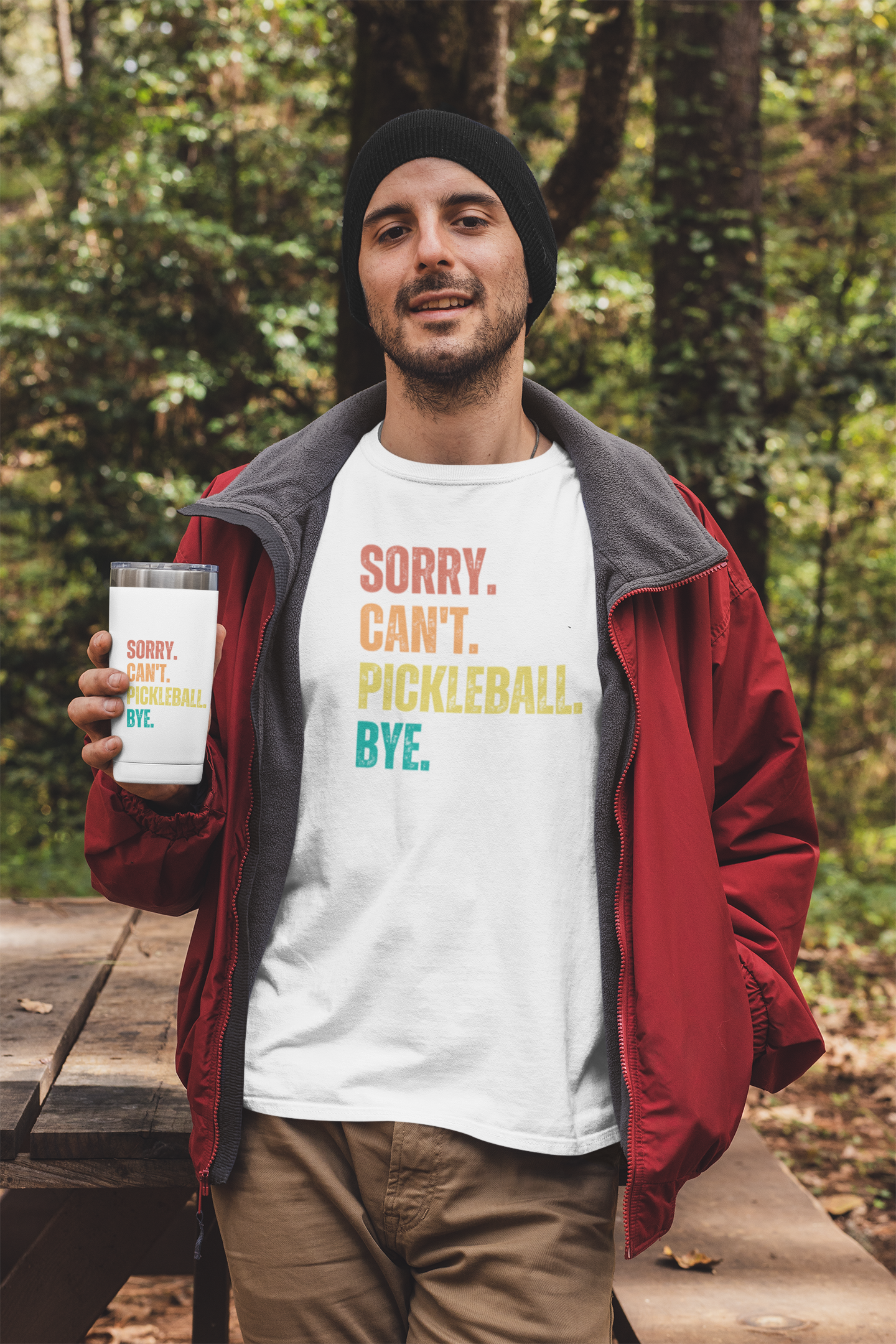Sorry. Can't. Pickleball. Bye.