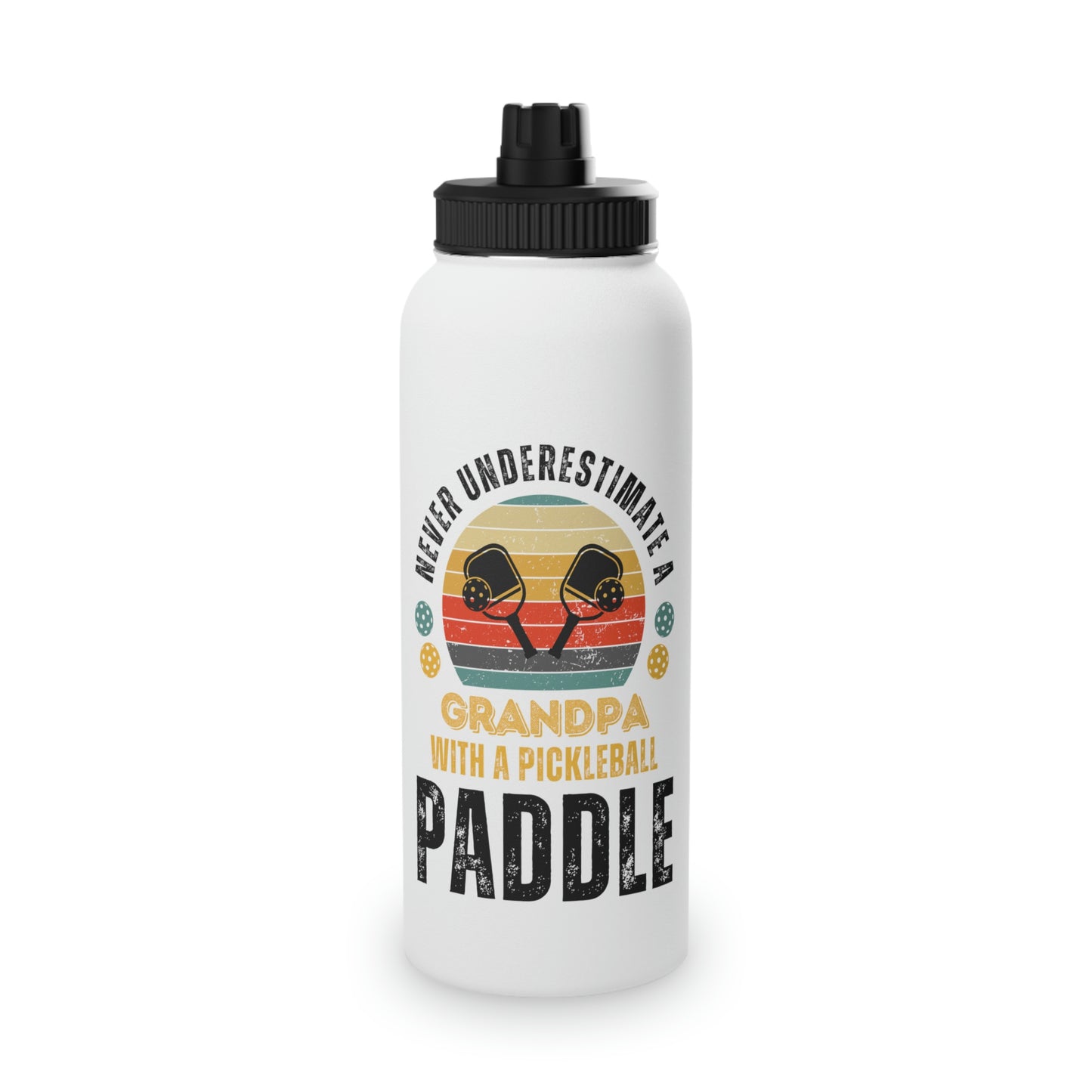 Never Underestimate a Grandpa with a Pickleball Paddle