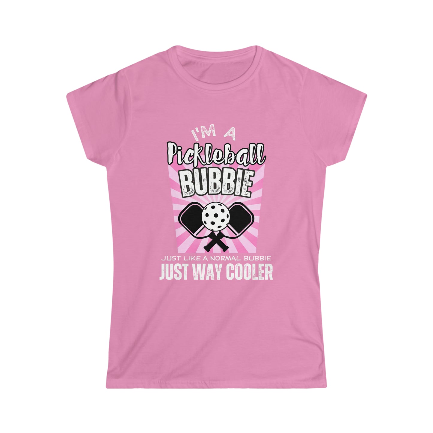 I'm a Pickleball Bubbie - Women's Softstyle Tee 1