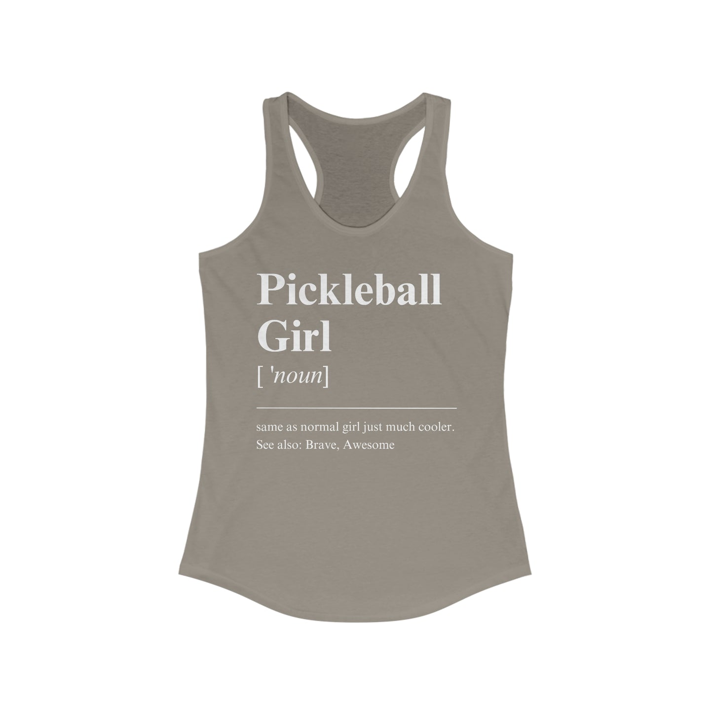 Pickleball Girl [ 'noun]