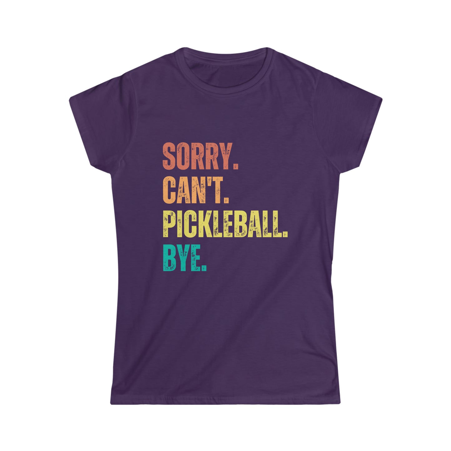 Sorry. Can't. Pickleball. Bye.