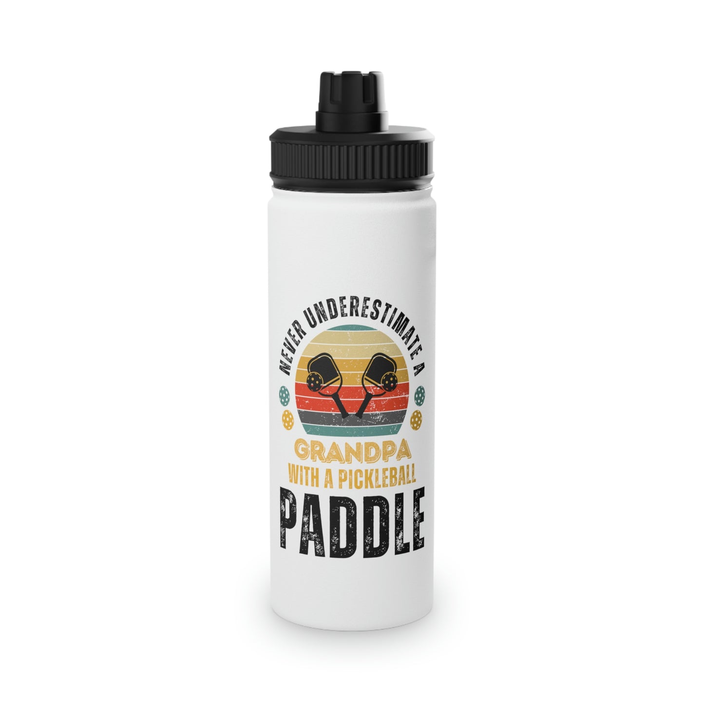 Never Underestimate a Grandpa with a Pickleball Paddle