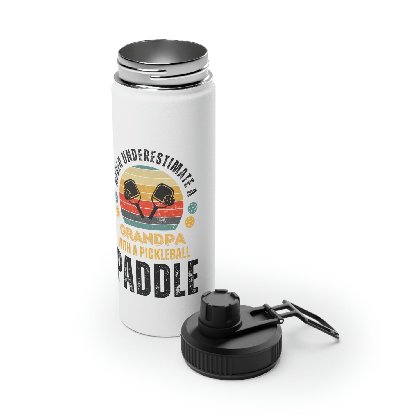Never Underestimate a Grandpa with a Pickleball Paddle