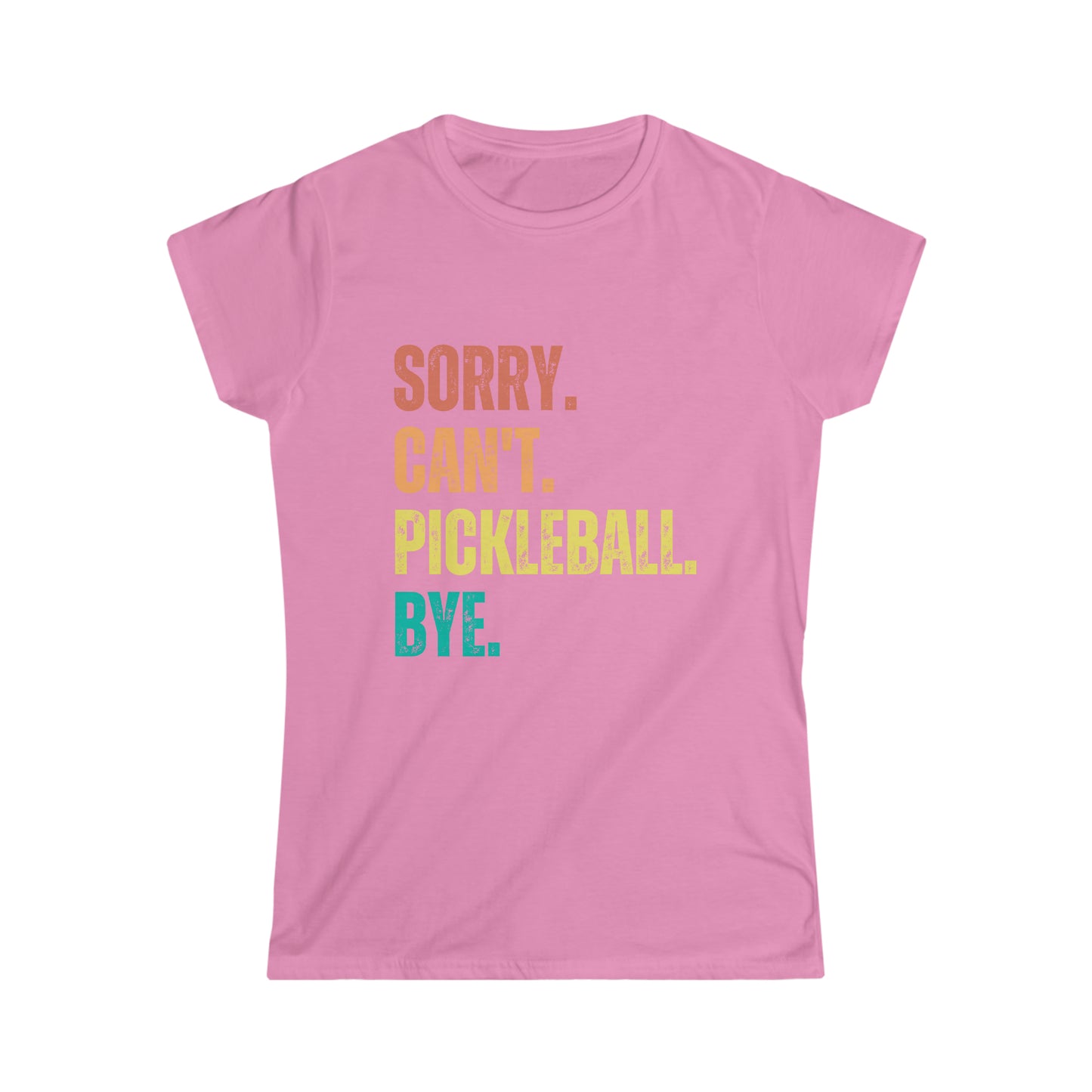 Sorry. Can't. Pickleball. Bye.