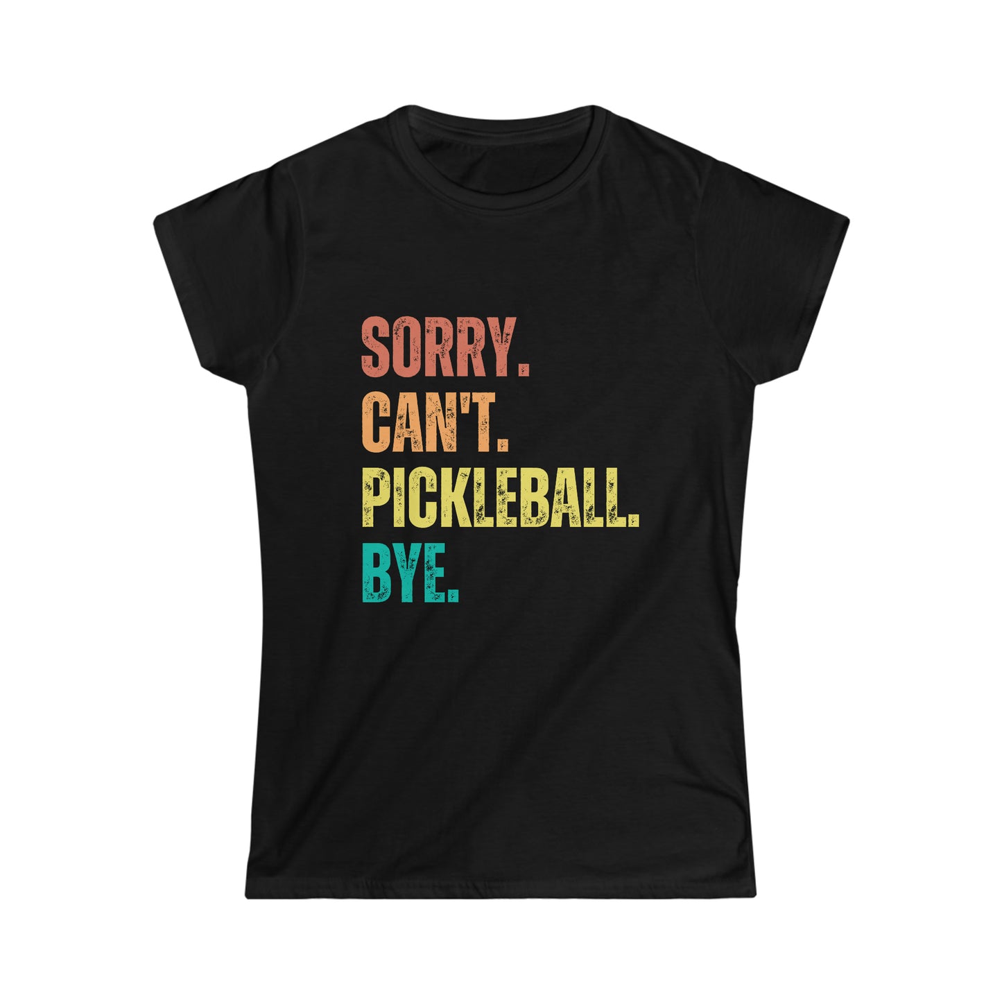 Sorry. Can't. Pickleball. Bye.