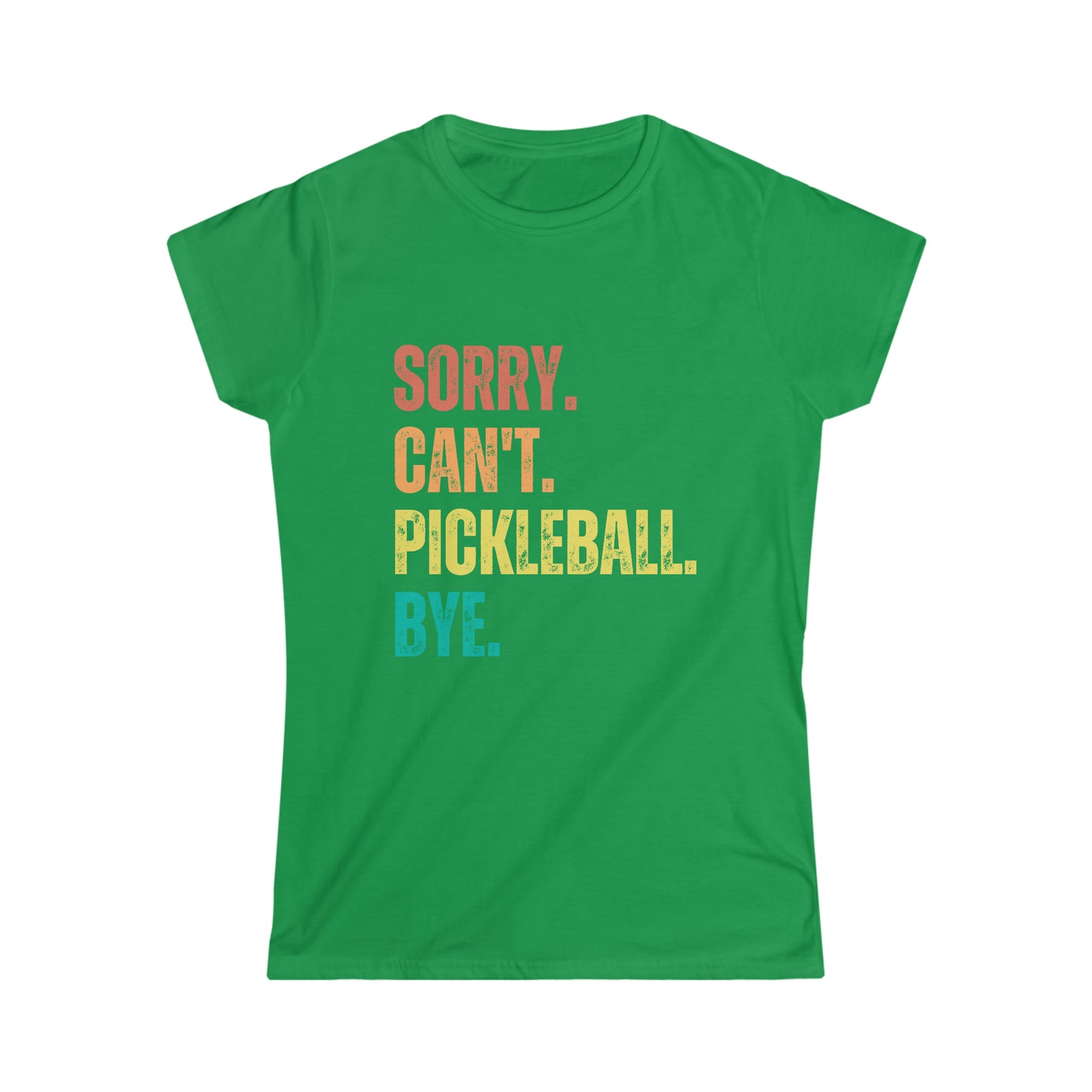 Sorry. Can't. Pickleball. Bye.